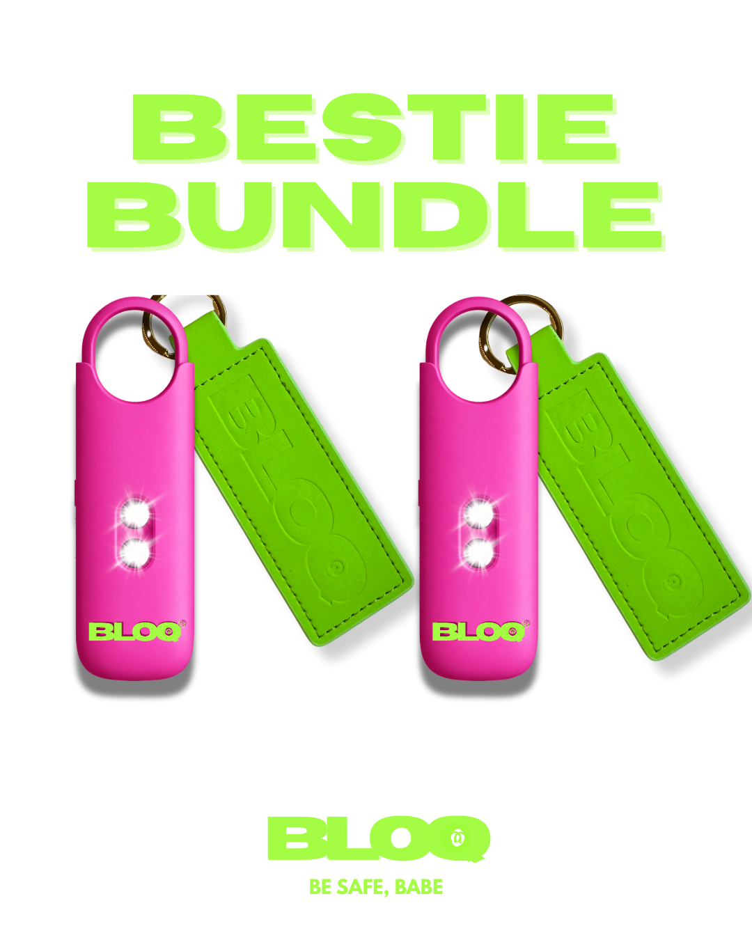 The SIREN Bestie Bundel ' International Women's Day' - Personal Alarm