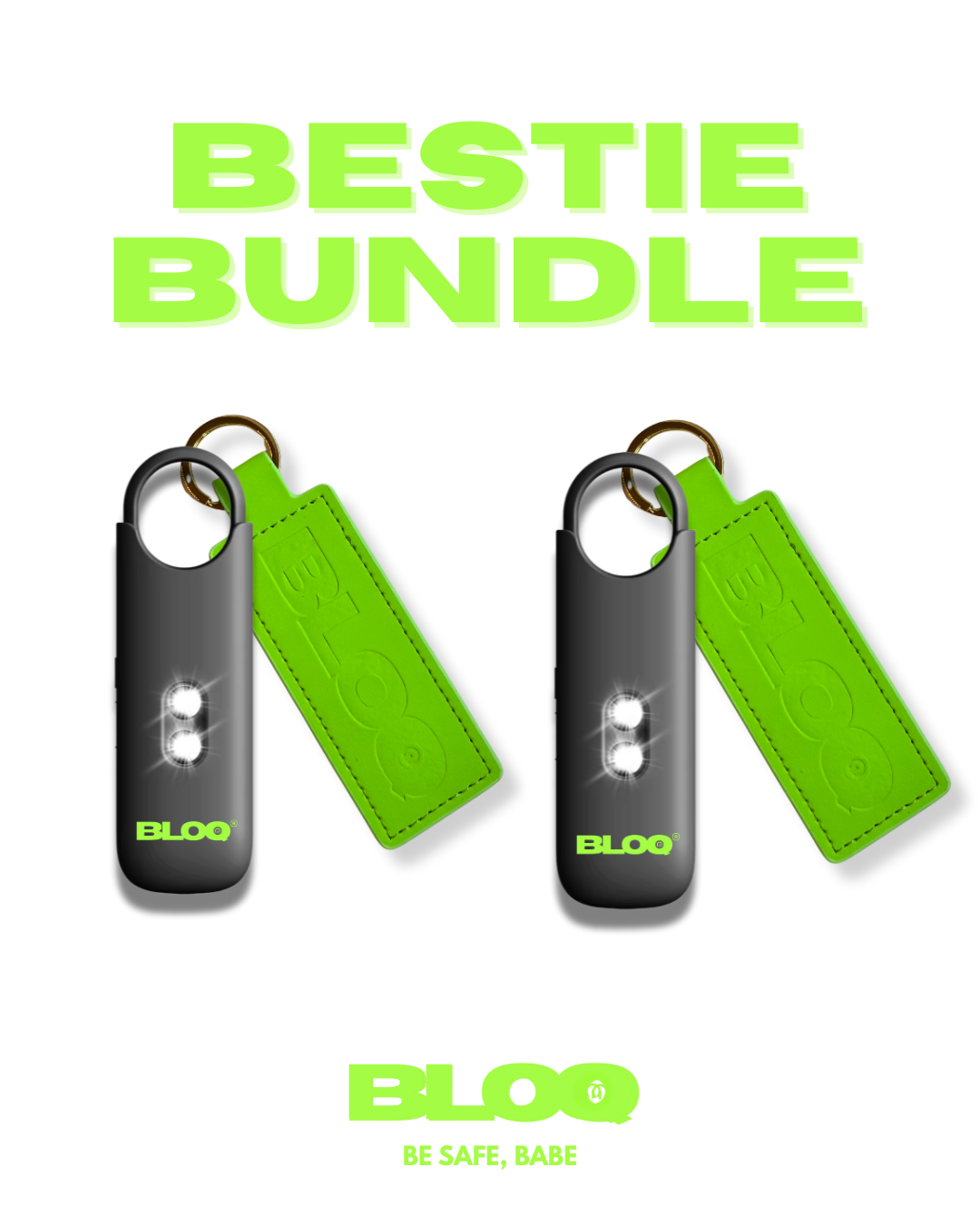 The Siren 'Bestie Bundle' - Personal Alarm